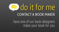 Have one of our book designers make your book for you