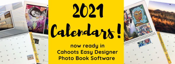 2021 calendar layouts available